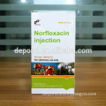 Norfloxacin injection 15% veterinary medicine